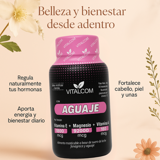 Aguaje® La forma natural de verte más atractiva cada día.