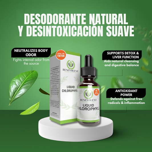 Clorofila Liquida - Una forma simple, natural y efectiva